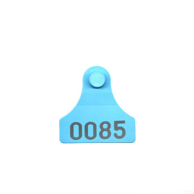Sheep Ear Tags Durable Polyether TPU Material With Laser Printing And Pen Marking Resistant To Fading For Livestock Farms