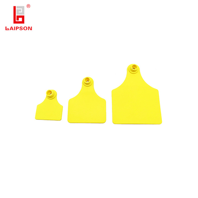 100mm Large Size Visual Tpu Marked Identification Ear Tag With Printing Numbers For Cattle Cow Horse