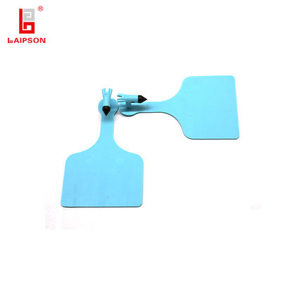 ISO9001 TOP TPU Blue Large Size 125mm Z-Type Single Cattle Cow Sheep Ear Tags