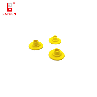 Laipson OEM Basf TPU Custom Visual Yellow Pig Sheep Ear Tag For Farm Identification Marking