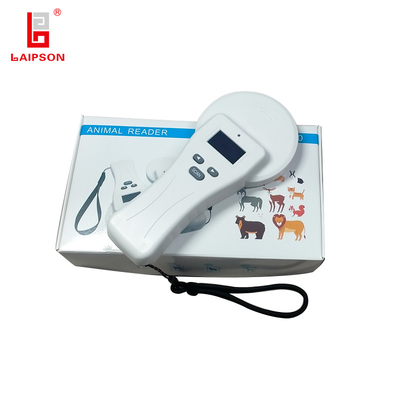 134.2Khz Handheld New White Laipson 134.2khz RFID Reader HDX Reader For Farm Management