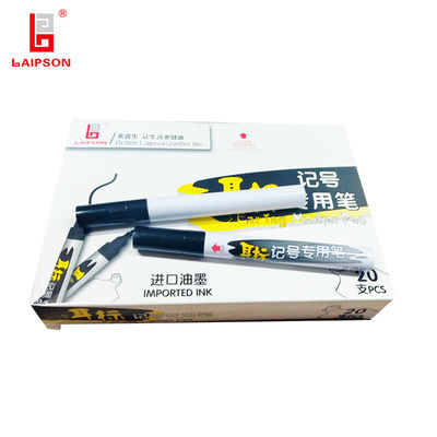 Environment Rohs UV Resistant Permanent Imported Ink Anti-Fading Ear Tag Marker Pen For Pig Cattle Goat