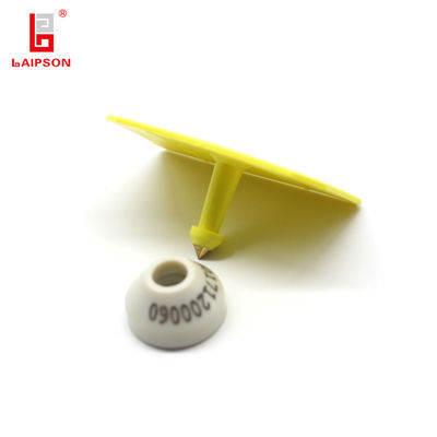 22MM FDX-B Cone Low Frequency RFID Pig Cattle Sheep Ear Tags With Closed For Livestock Farm
