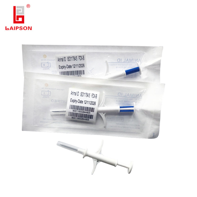 Nfc Ic'S RFID Transponder Chip Inkjet Glass Programmable 2.12*12mm For Pets